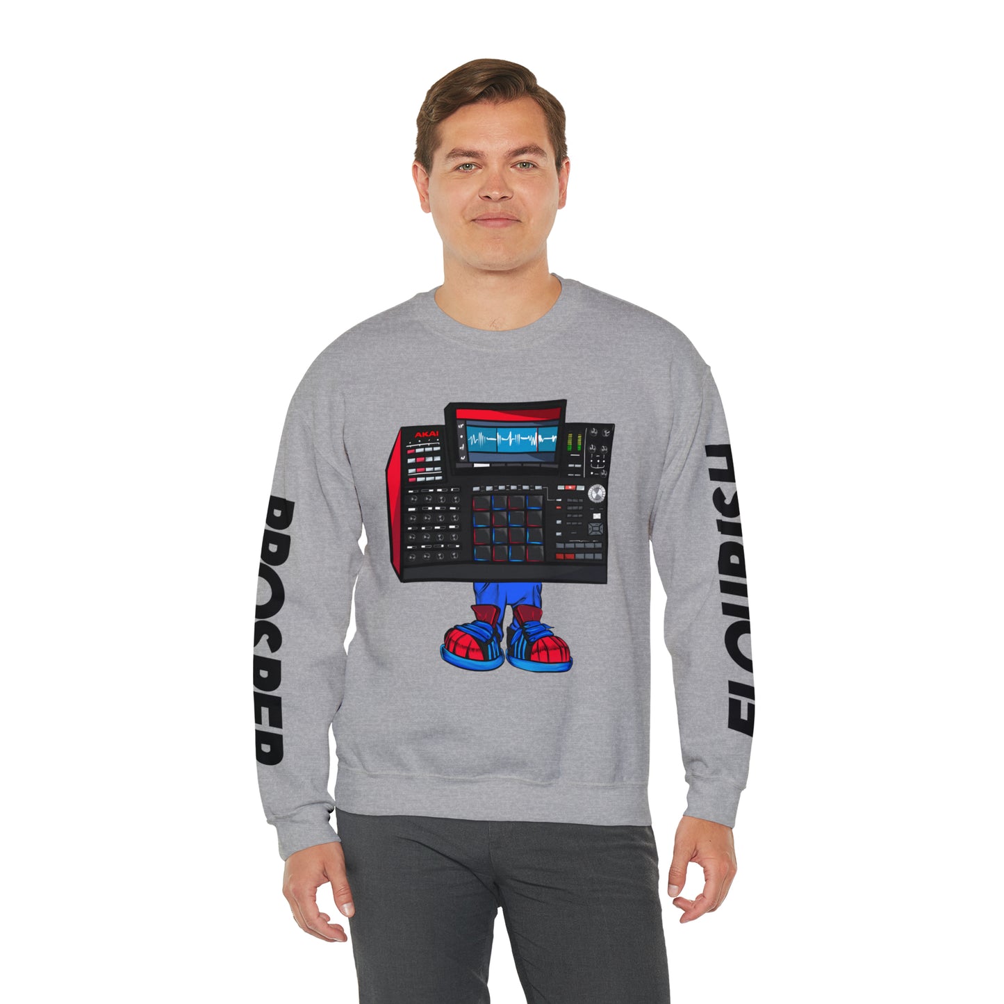 MC Random Beat Sync Unisex Crewneck Sweatshirt