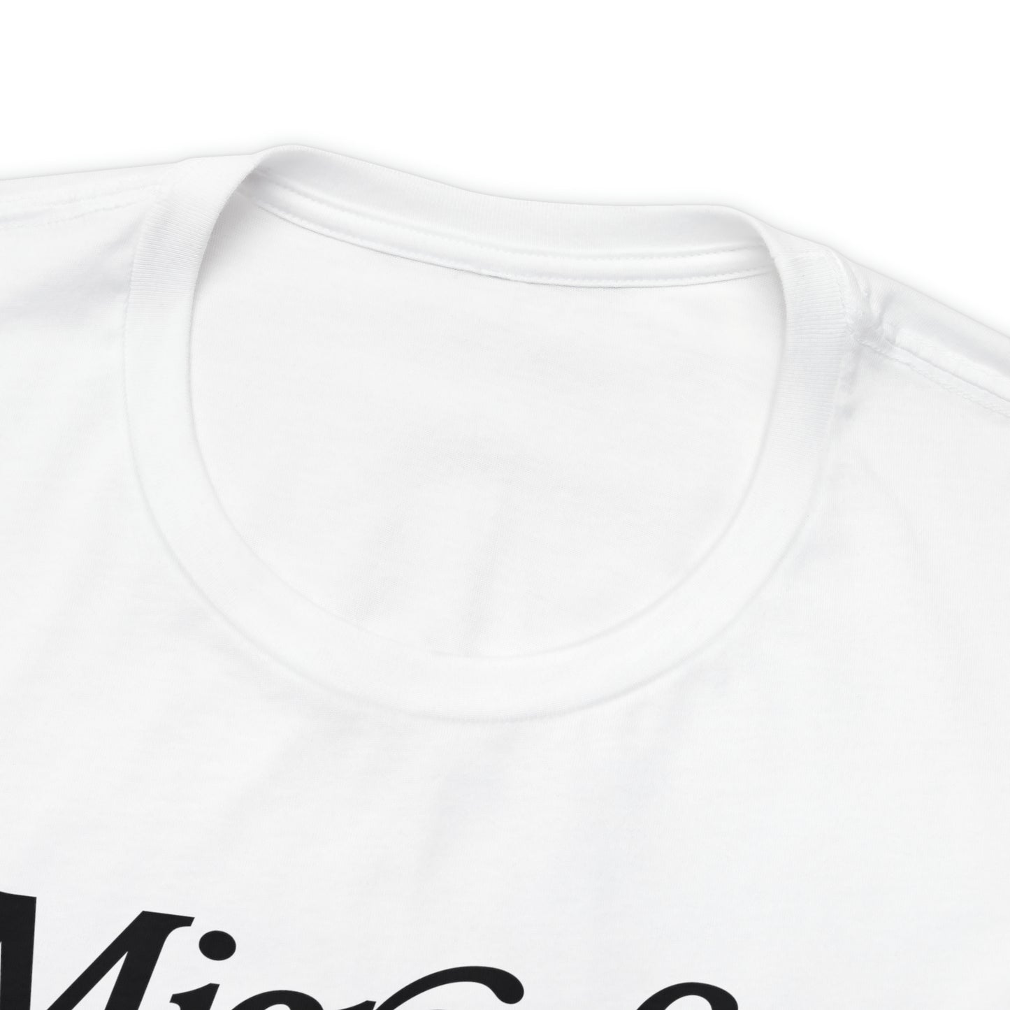 "Microphone Control" White T-Shirt (MC Random Merch)