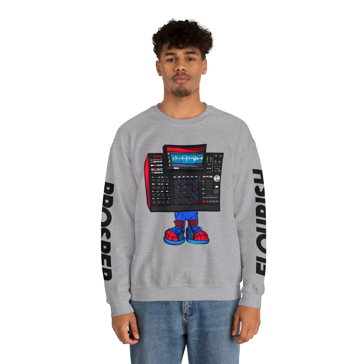 MC Random Beat Sync Unisex Crewneck Sweatshirt