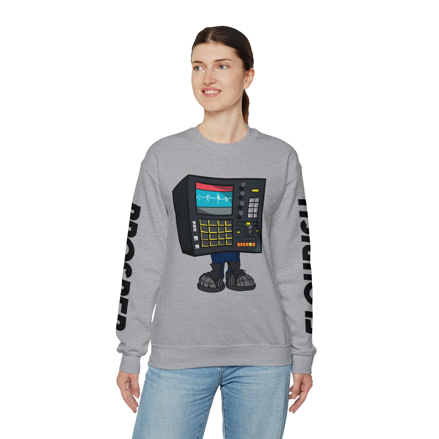 Apakalips Beat Sync Unisex Crewneck Sweatshirt
