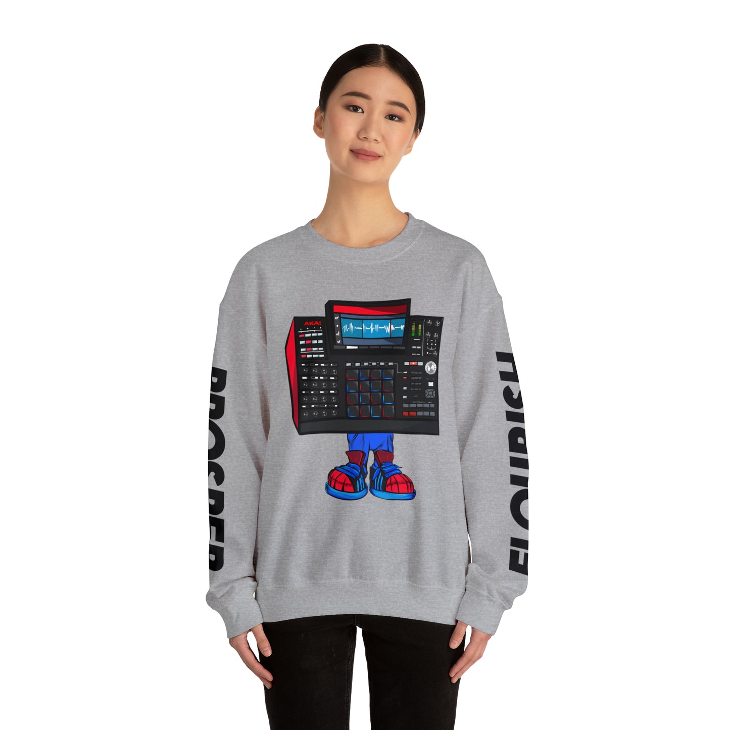 MC Random Beat Sync Unisex Crewneck Sweatshirt
