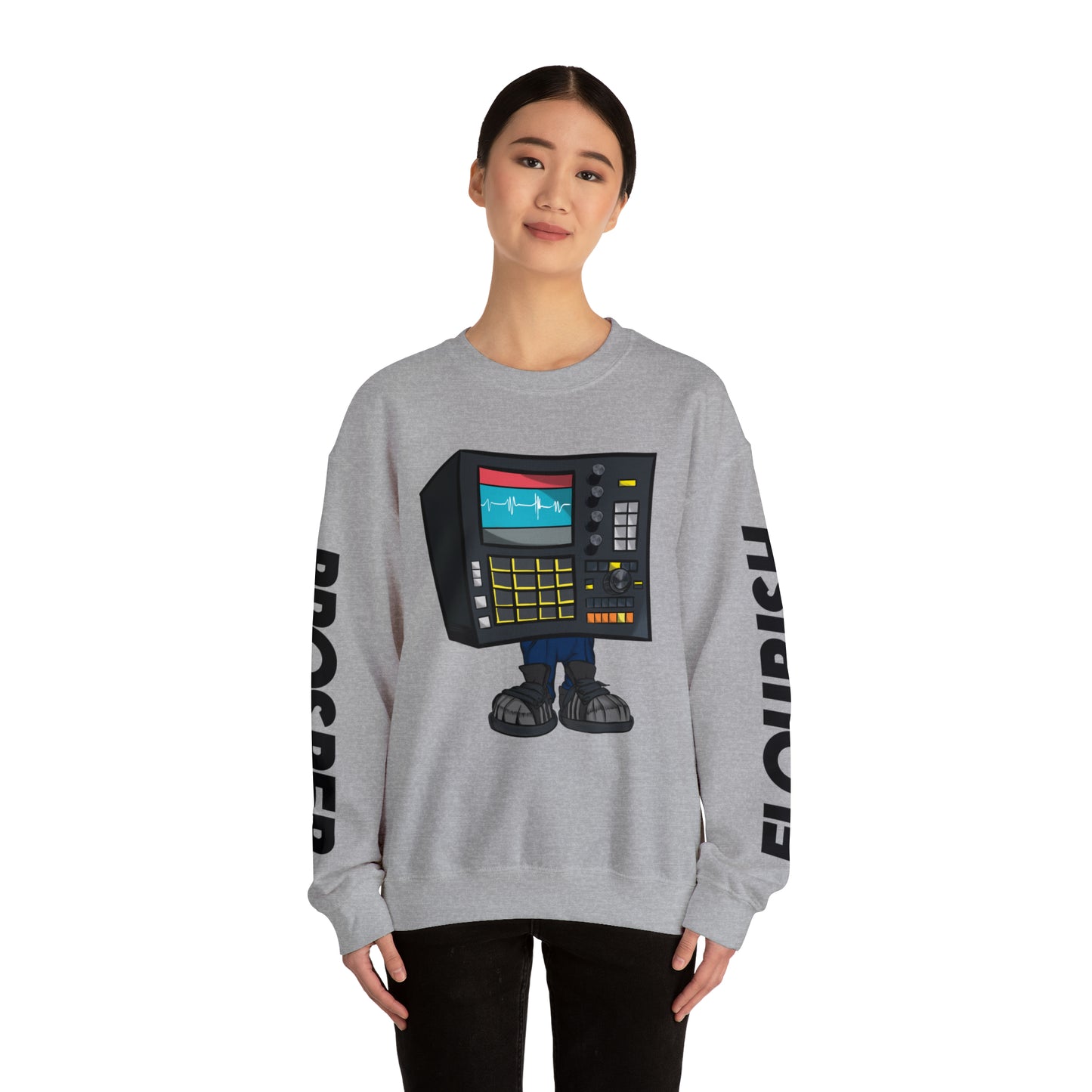 Apakalips Beat Sync Unisex Crewneck Sweatshirt