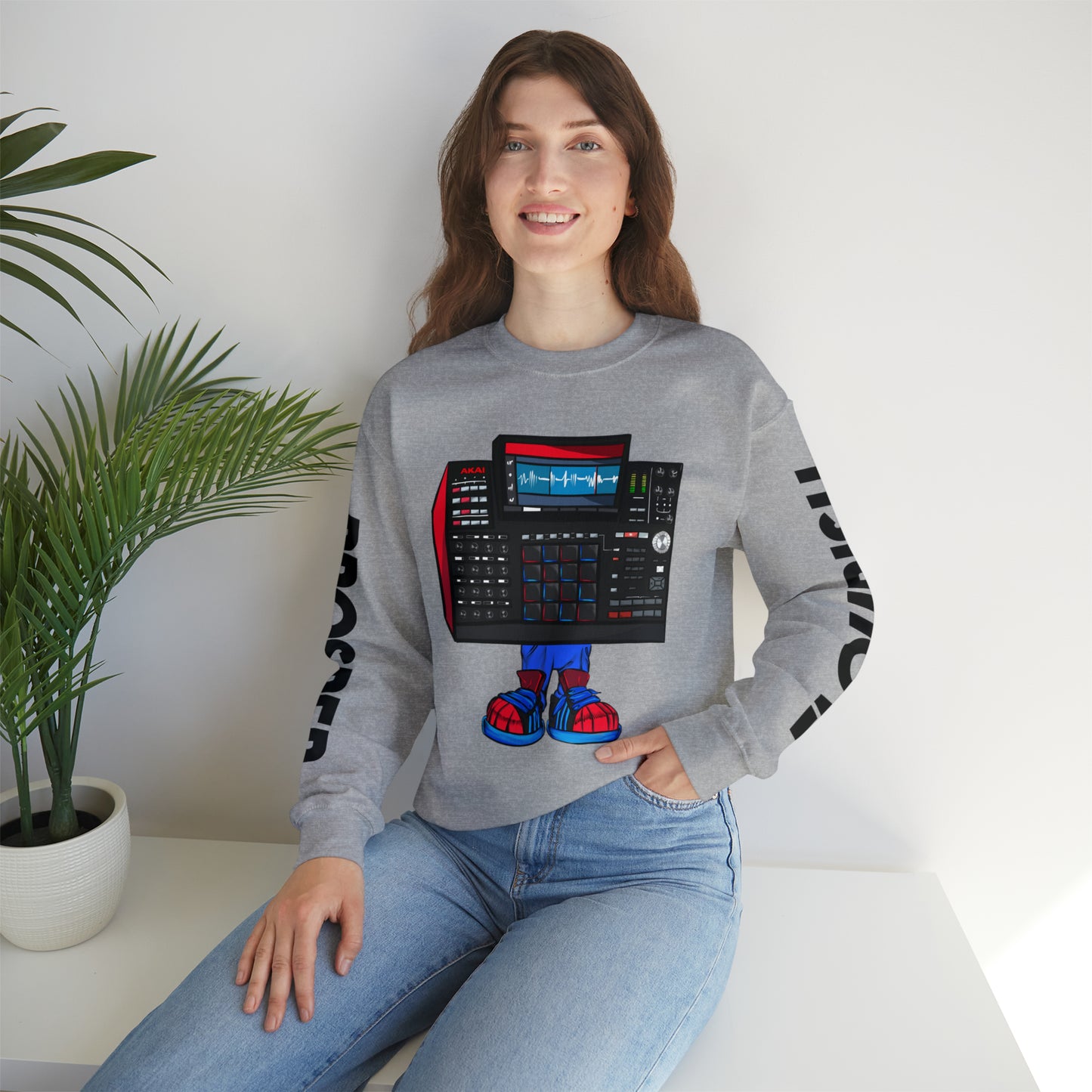 MC Random Beat Sync Unisex Crewneck Sweatshirt
