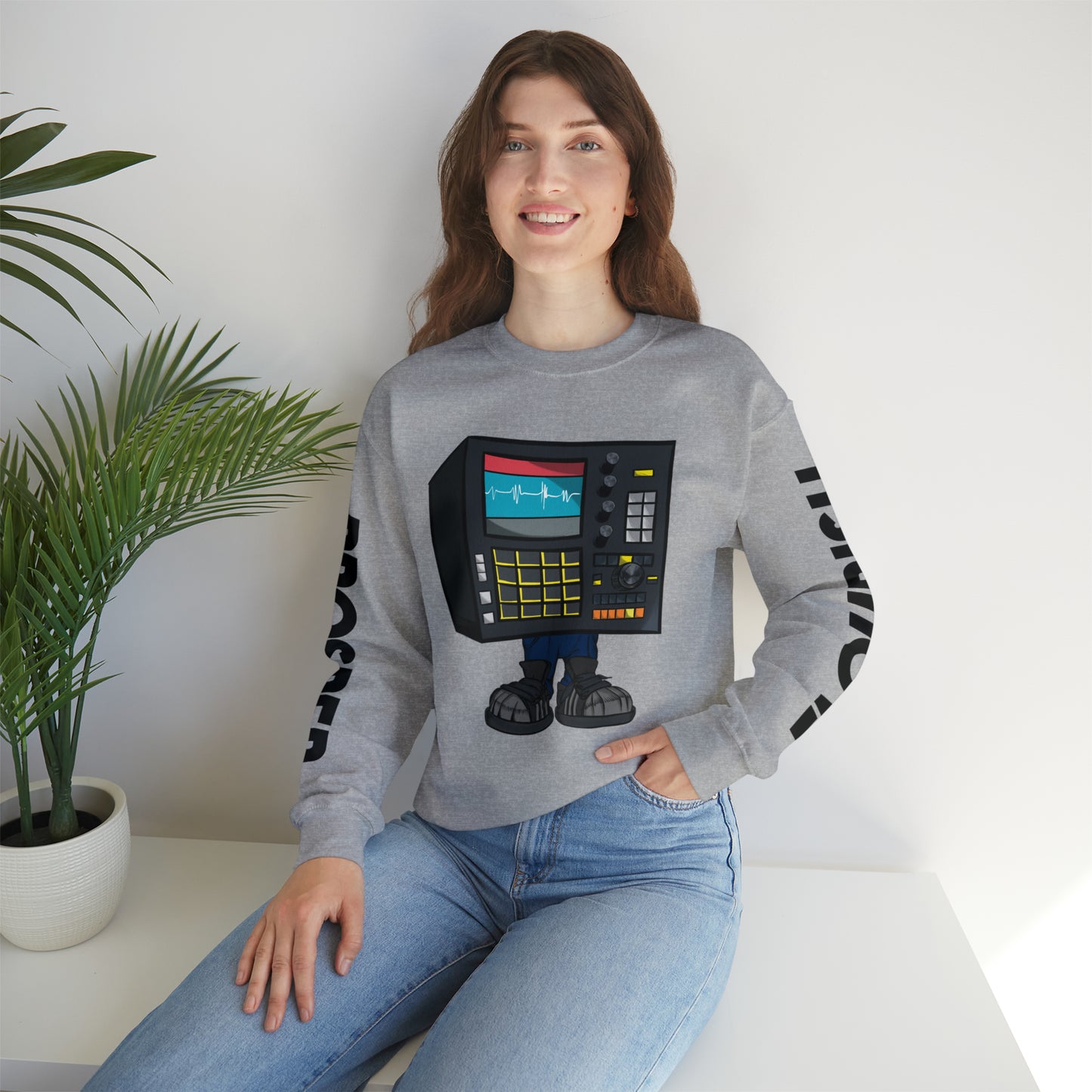 Apakalips Beat Sync Unisex Crewneck Sweatshirt