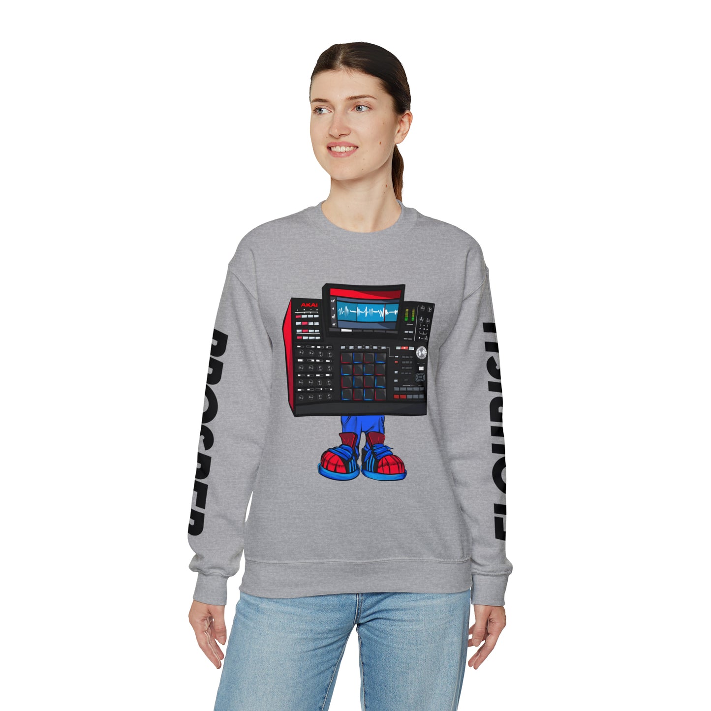 MC Random Beat Sync Unisex Crewneck Sweatshirt