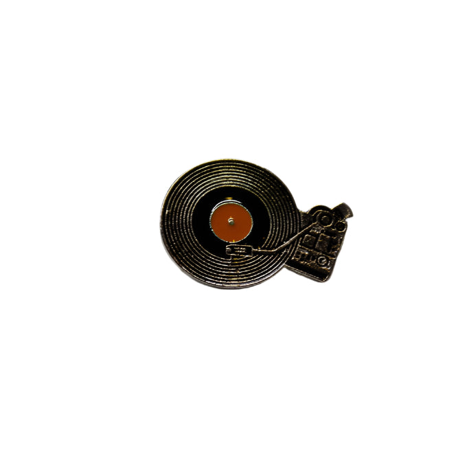 Turntable Arm and Vinyl Record Pin