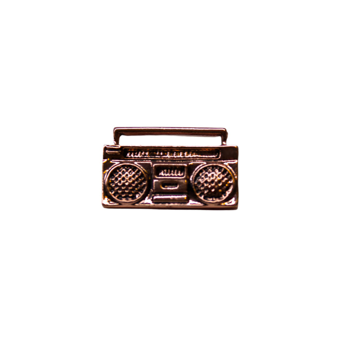 Rose Gold BoomBox Pin