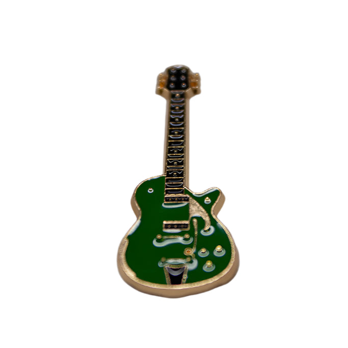 Green Guitar Pin