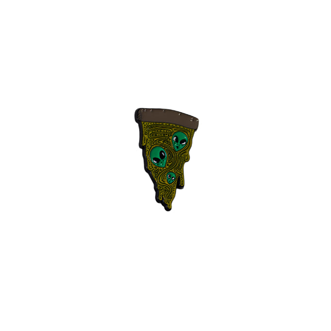 Alien Pizza Pin