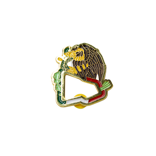 Mexican Flag Eagle - New Era Outline Pin
