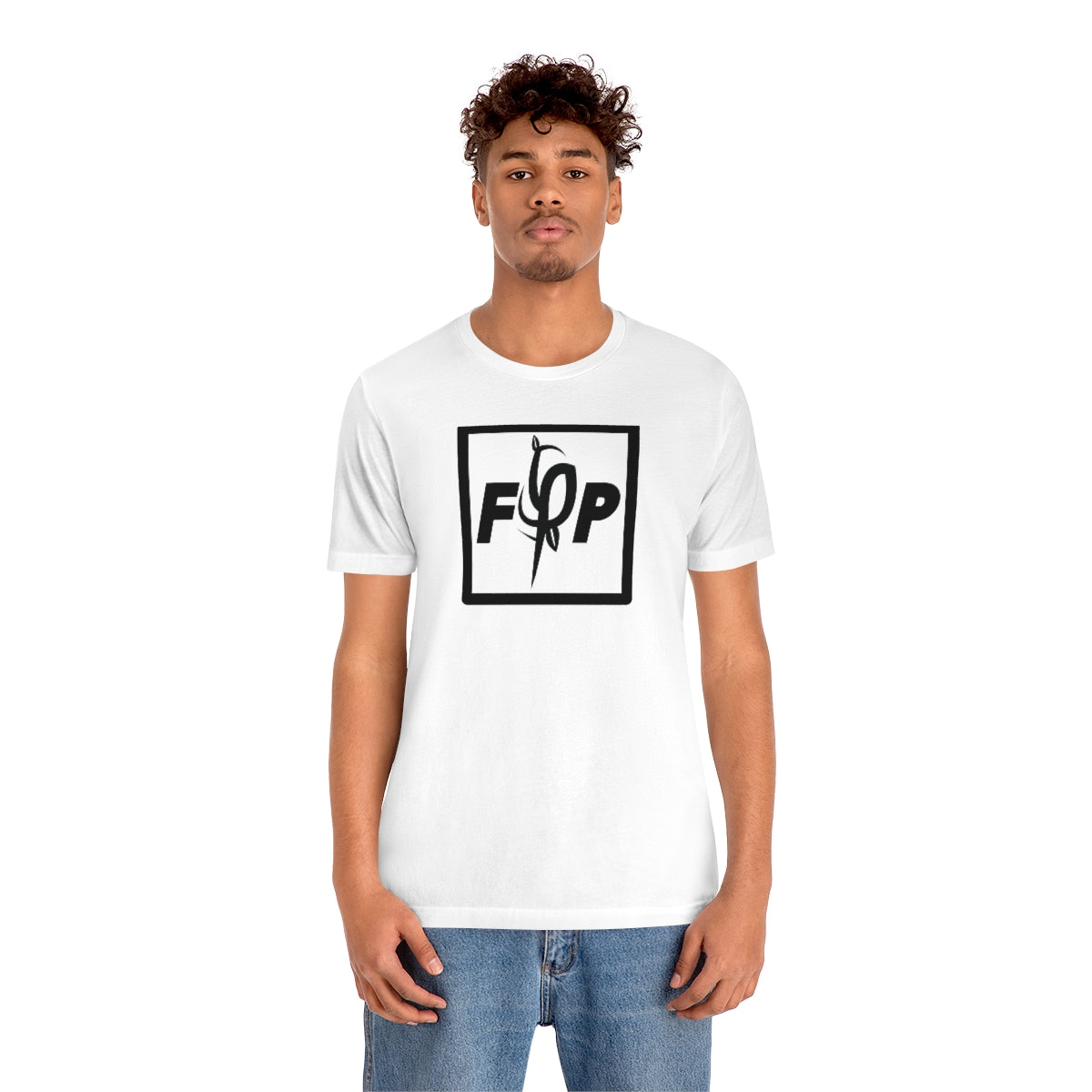F$P Square Logomark Premium Jersey Short Sleeve T-Shirt