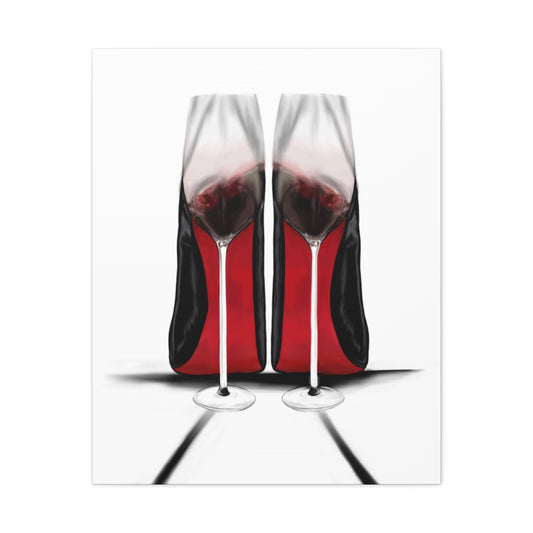 Drunken Shallow Love (Satin Canvas, Stretched)