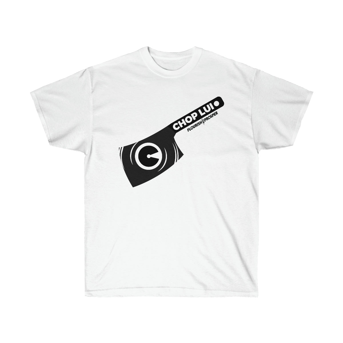 Chop Lui Logo White T Shirt