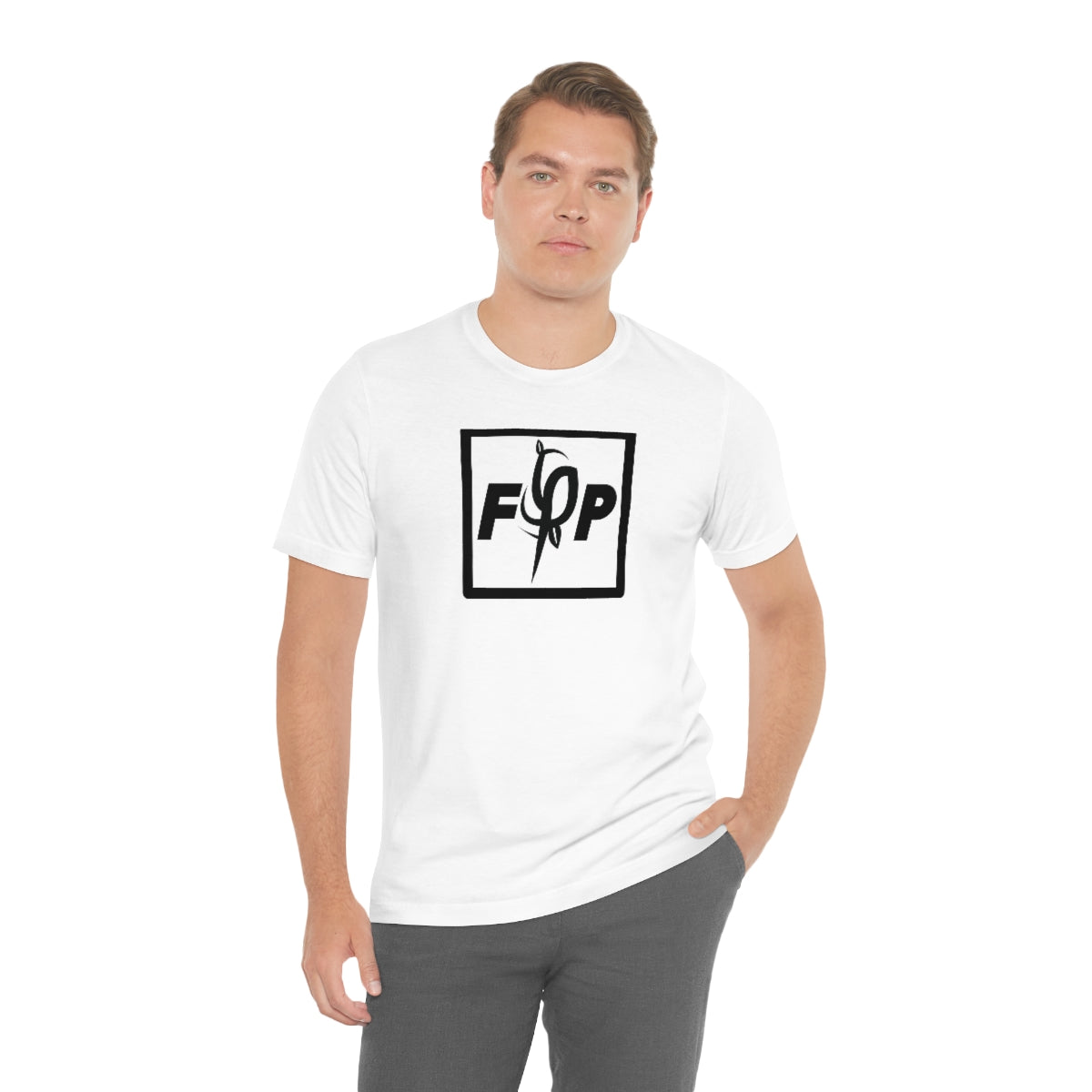 F$P Square Logomark Premium Jersey Short Sleeve T-Shirt