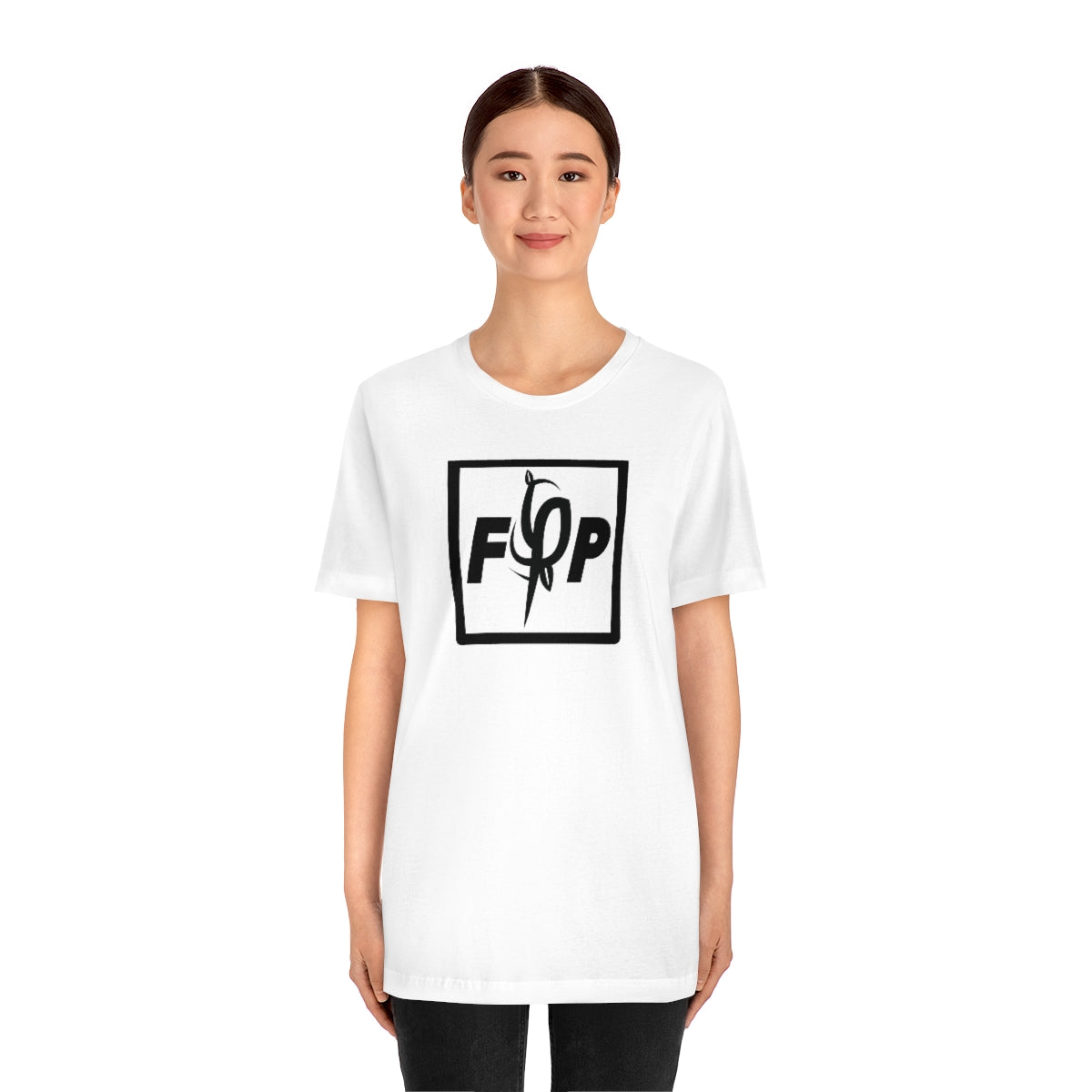 F$P Square Logomark Premium Jersey Short Sleeve T-Shirt