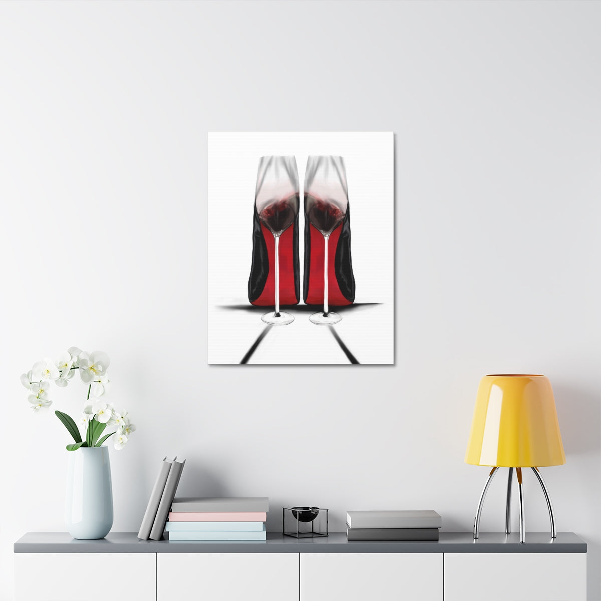Drunken Shallow Love (Satin Canvas, Stretched)