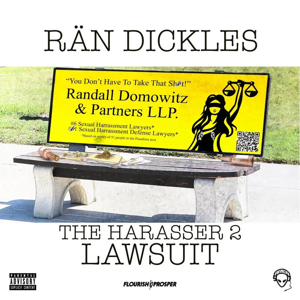 Rän Dickles The Harasser 2 Lawsuit cover art