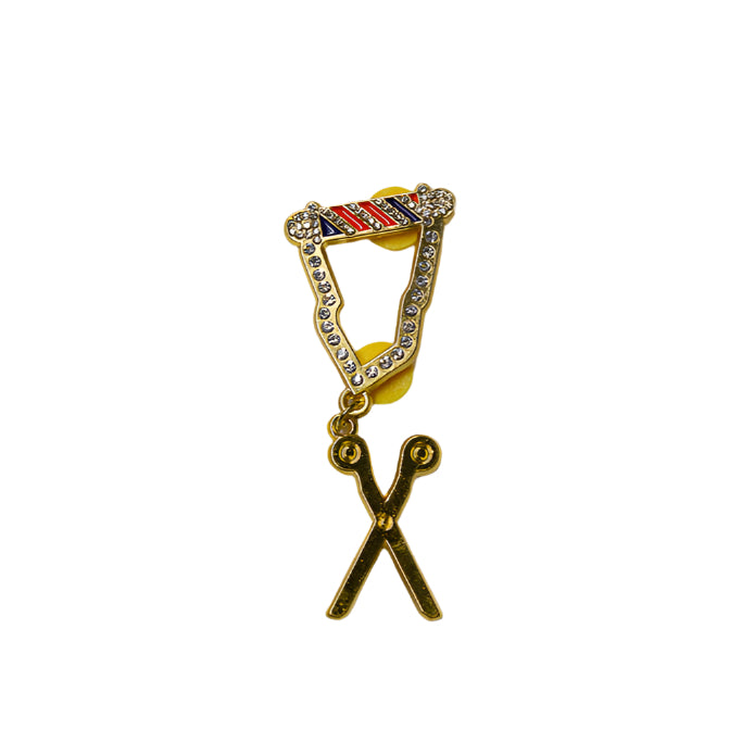 Barber Scissors - New Era Outline Pin