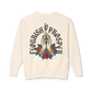 Flourish & Prosper Prayed for Roses Sweatshirt (Off-White)