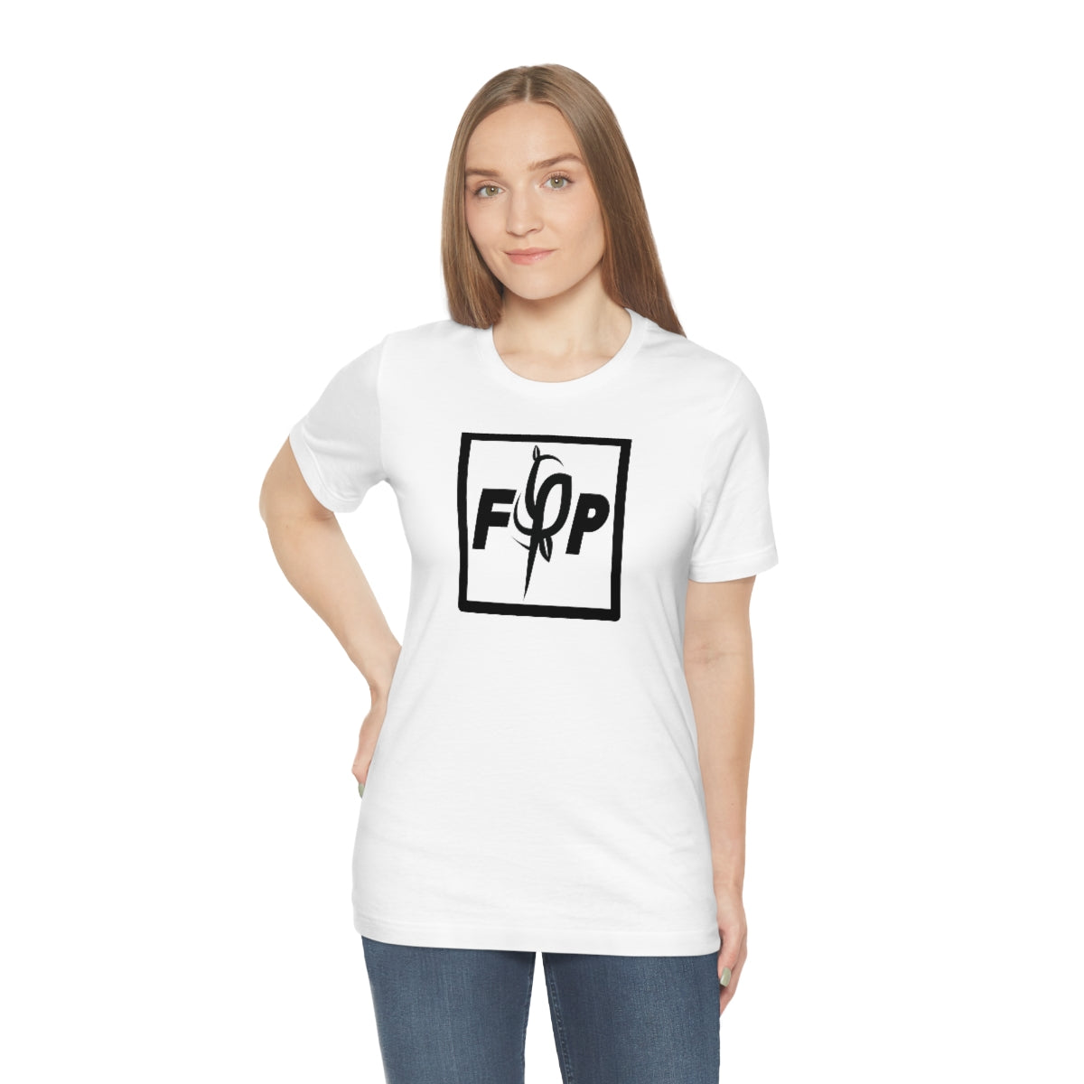 F$P Square Logomark Premium Jersey Short Sleeve T-Shirt