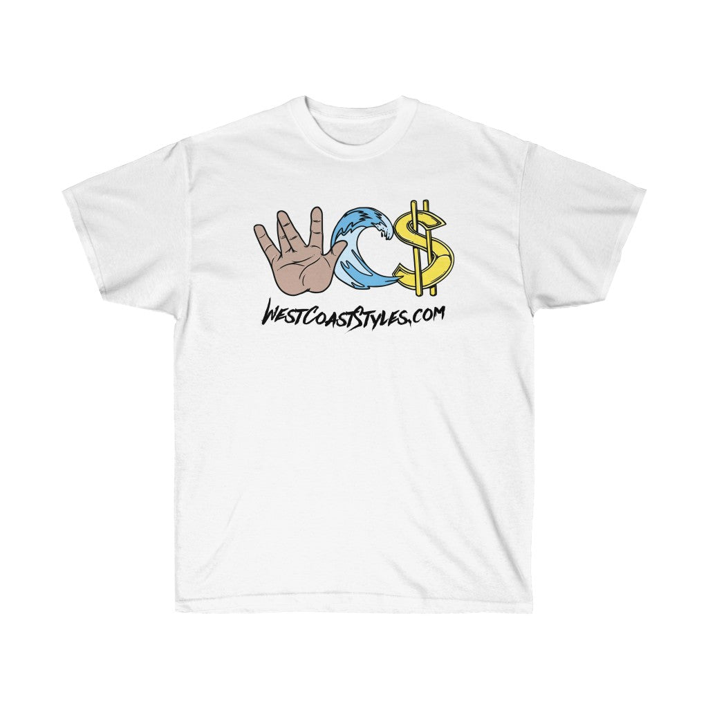 West Coast Styles Official Logo T-Shirt (White)