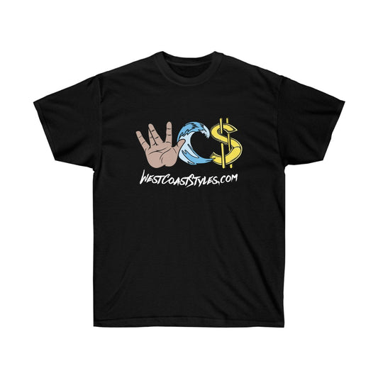 West Coast Styles Official Logo T-Shirt (Black)